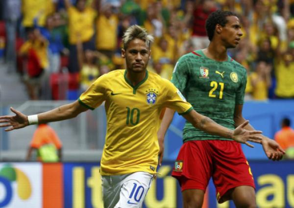 FIFA World Cup, World Cup 2014, Brazil, Cameroon, Neymar, Matip